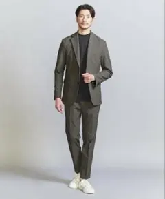【美品・スピード発送】'25モデルBEAUTY&YOUTHセットアップ Lグレー