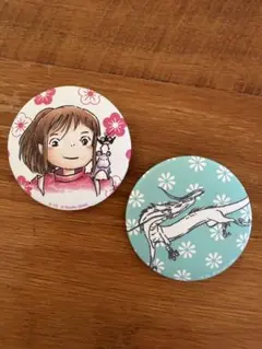 千と千尋　スタジオジブリ ピンバッジ 2個