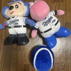 中日ドラゴンズ ドアラ パオロン ぬいぐるみ 3点セット