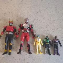 仮面ライダー フィギュアセット 5体