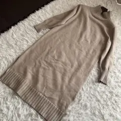 FRAY I.D（フレイアイディー） ハイネック ニットワンピース