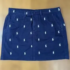 RalpLauren Sport ポニー総柄 スカート L膝上 ゴルフのサムネイル