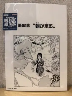 ONE PIECE ALL PAGES ロビン 3枚＋ペーパー - メルカリ