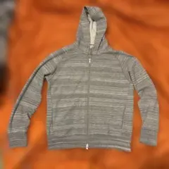 GLOBAL WORK グレー フルジップパーカー M