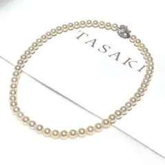 美品♡美しい輝き♡TASAKI♡田崎♡アコヤ真珠ネックレス