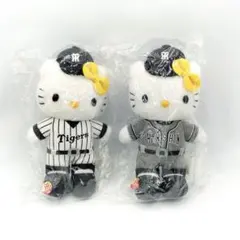 阪神 タイガース ハローキティ ぬいぐるみ セット - メルカリ