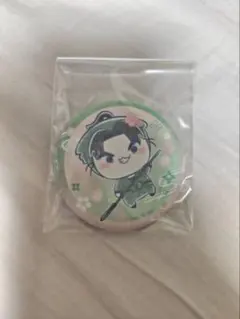 桜もちぴこ　フリューくじ　潮江 文次郎　缶バッジ