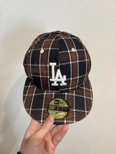 ニューエラ　NEWERA 59FIFTY チェック柄 7 1/2