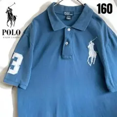 希少　キッズ　ポロラルフローレン　POLO 半袖　ポロシャツ ビッグポニー