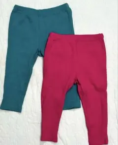 BREEZE daisukiパンツ レギンス 90サイズ2着セット