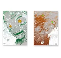 僕のヒーローアカデミア A2アートポスター 緑谷出久 爆豪勝己 原画展