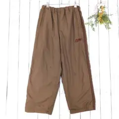 a669 PUMA プーマ M ナイロン パンツ ジャージ サイドライン Y2K