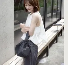 KAIRI企画 撥水ナイロン多収納がま口ショルダーバッグ ベージュ - メルカリ