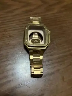 アップルウォッチ　ステンレス　ゴールド　カバー　ケース　バンド