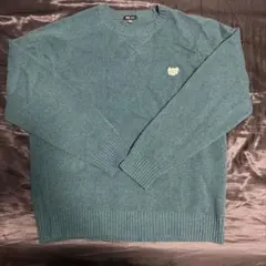 ユニクロ KAWS ラムクルーネックセーター　L