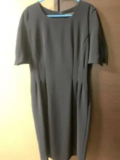 美品 ZSASZSA NOIR ブラックフォーマル ワンピース 9号 喪服 礼服