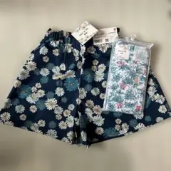 【即決OK♥️新品タグ付】PAUL & JOE 花柄　七分レギンス 120cm