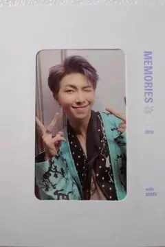 BTS MEMORIES of 2018 Blu-ray V トレカ 台紙付き - メルカリ