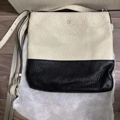 kate spade ショルダーバッグ アイボリー/ブラック