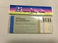 ディズニーランド 25周年 メモ チケット - メルカリ
