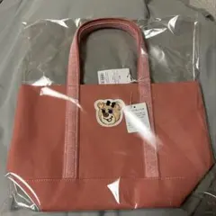 フェイラー オールドテディ ワッペントートバッグ ピンク