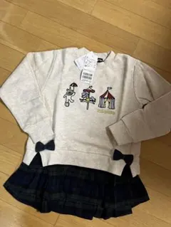 新品　クレードスコープ 120cm トレーナー　チュニック 長袖Tシャツ