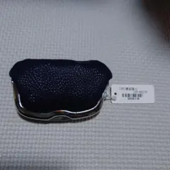 ネイビー コインケース 合成皮革