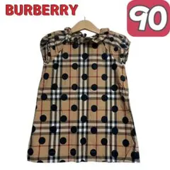BURBERRY ワンピース　90 ベビー服　キッズ　子供服　バーバリー