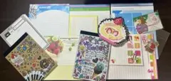 平成女児 平成レトロ メモ帳 シール レターセット詰め合わせ