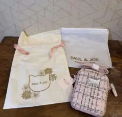 【新品】 PAUL&JOEスマホショルダー ツイード・ジプシープレゼント包装