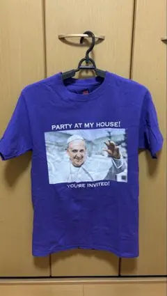 Hanes Tシャツ パープル 海外古着 ストリート y2k 90s Sサイズ