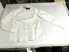 東京スタイル モザイク　長袖ブラウス　38号　新品、タグ付　★せ6777