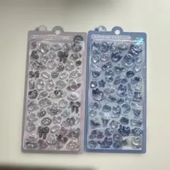 正規品　2枚　BONBON DROPシール　しろねこ　よるねこ　動物