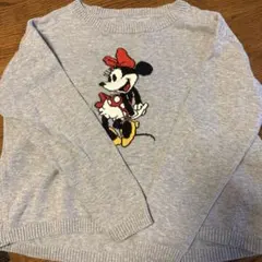 【120cm】ユニクロ　トップス　ミニーちゃん　セーター