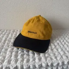 Marmot キャップ マスタードカラー