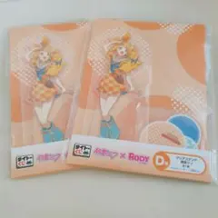 初音ミク タイトーくじ Rody D賞 クリアスタンド 鏡音リン 2個セット