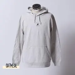 【新品】筋築家ゆうき×KANGOL REWARD コラボプルオーバーパーカー　L