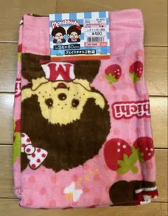 新品未使用！2枚組！monchhichi モンチッチ フェイスタオル　しまむらのサムネイル