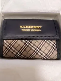 BURBERRY BLUE LABEL 二つ折り財布 チェック柄のサムネイル