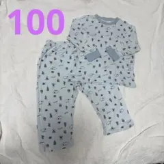 キャンプ柄 パジャマ 100