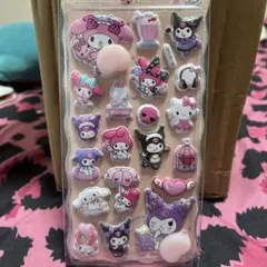 マイメロ　クロミ　お尻シール　ぷにぷにシール