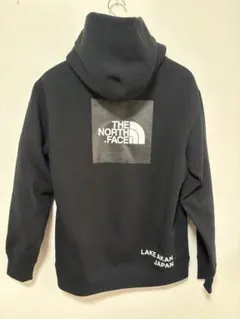 限定品　ノースフェイス　スクエアロゴフーディ　阿寒湖限定モデル　XLサイズ　黒