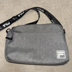 FILA ショルダーバック グレー
