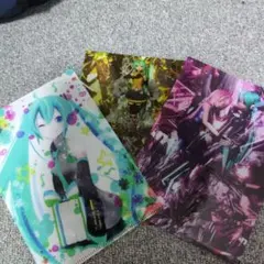 初音ミク クリアファイルA5サイズ 3枚セット