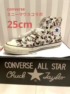 【CONVERSE】ALL STAR ミニーマウスコラボスニーカー