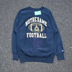 90s USA製 Champion REVERSE WEAVEプリントスウェット