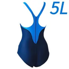 FOOTMARK　スクール水着　アクアライン　ブルー　 5Lサイズ　新品のサムネイル