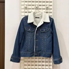 INGNI デニムジャケット ボア襟
