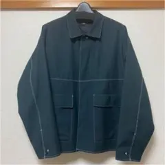 HARE ハレ　シャツジャケット　ダークグリーンのサムネイル