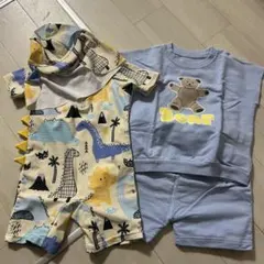 ベビー服　水着andセットアップset